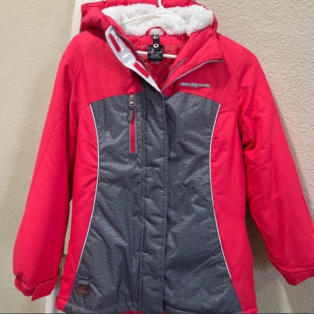 Zero Xposur jacket girls size 10/12 never worn only washed!